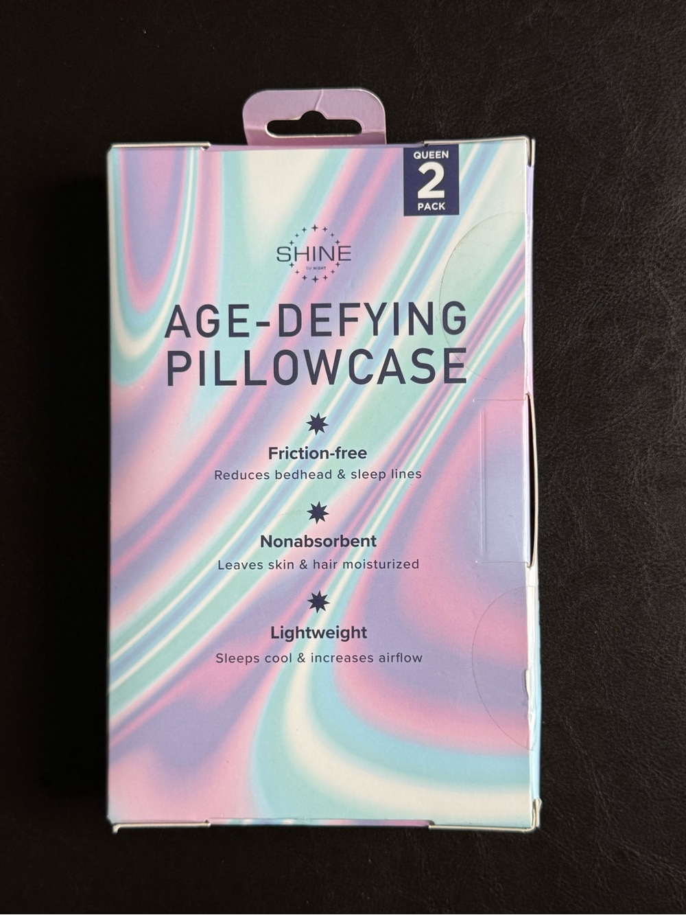 Shine Age-Defying Pillowcase - Pastel Multi Color (Queen, 2-Pack)